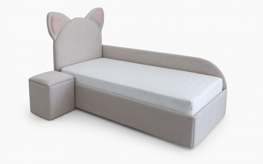 Кровать тахта Хлоя, изголовье с ушками