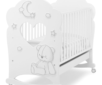 Кроватка Erbesi Stella (Стелла) с окном