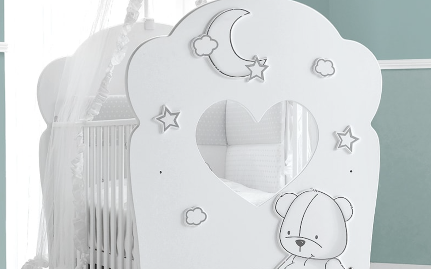 Кроватка Erbesi Stella (Стелла) с окном