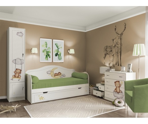 Детская комната Мишка №1 (160х70)