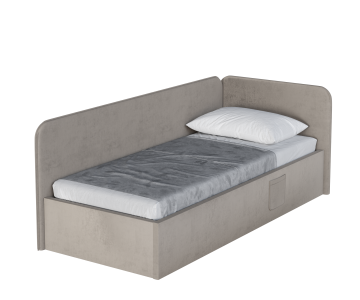 Кровать Токио с подъемным механизмом, велюр