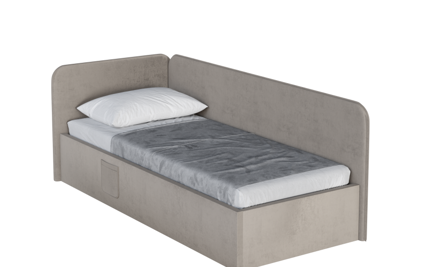 Кровать Токио с подъемным механизмом, велюр