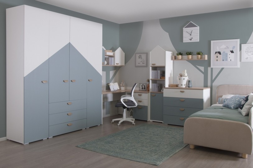 Шкаф 2-х дверный многофункциональный Грета  