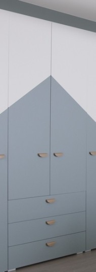 Шкаф 2-х дверный многофункциональный Грета  