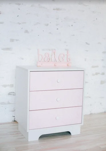 Комод 3 ящика МДФ софт