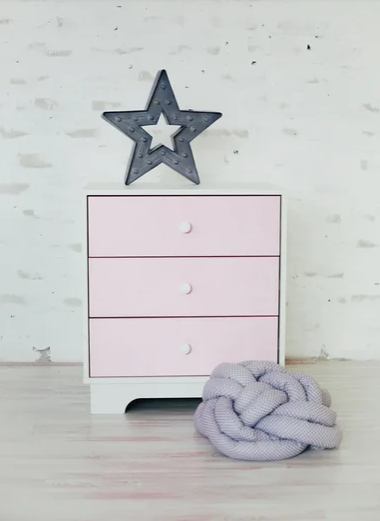 Комод 3 ящика МДФ софт