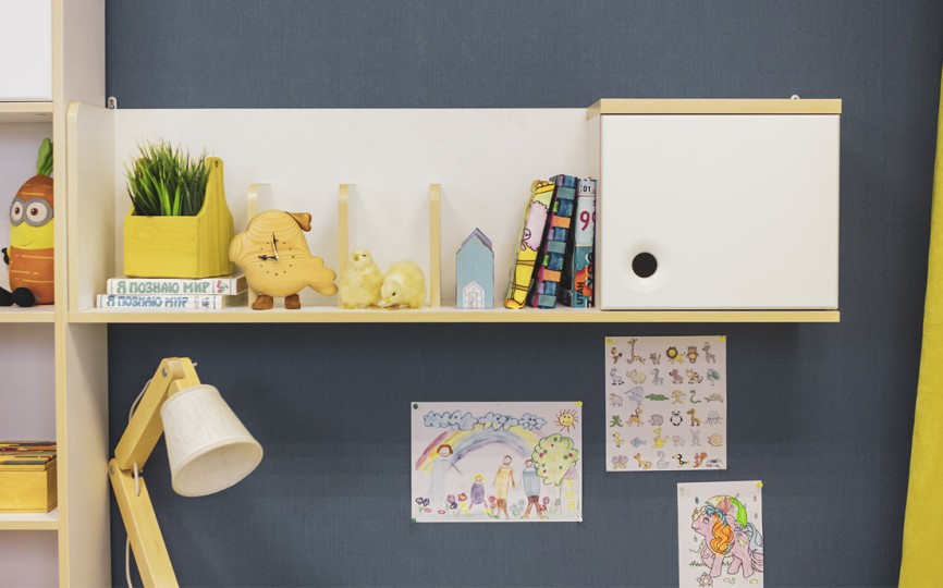 Полка прямая "Робин Лайт" универсальная