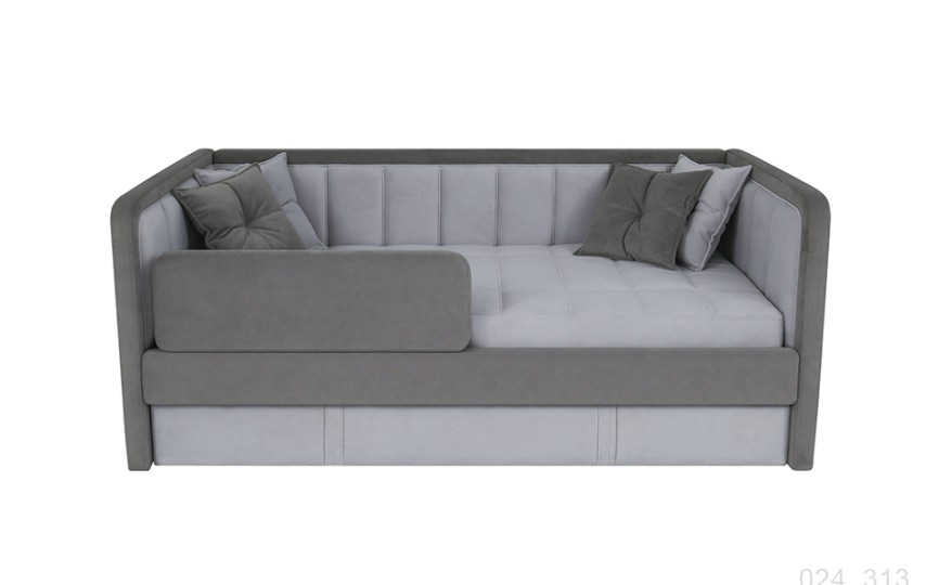 Кровать мягкая "Дабл" 200 с дополнительным спальным местом  