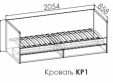 Кровать Смарти Софт КР1