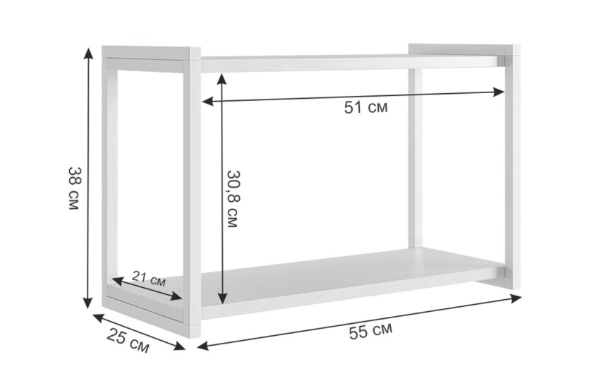 Полка Юниор размеры Полка Юниор размеры