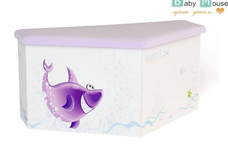 Ящик для игрушек приставной "Pirates" 