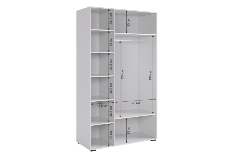 Шкаф трехдверный Ева 105.01 Шкаф трехдверный Ева 105.01