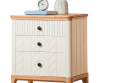 Тумба Грета №10 прикроватная, широкая, 3 ящика