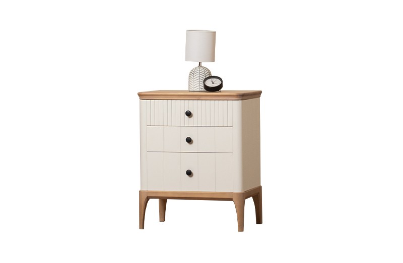 Тумба Грета №10 прикроватная, широкая, 3 ящика