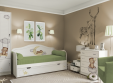 Детская комната Мишка №2 (190х80) с 2 дверным шкафом
