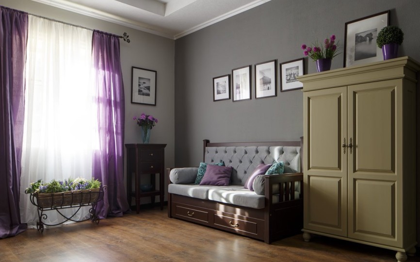 Тумба узкая Бьёрт с открытой полкой 1-44