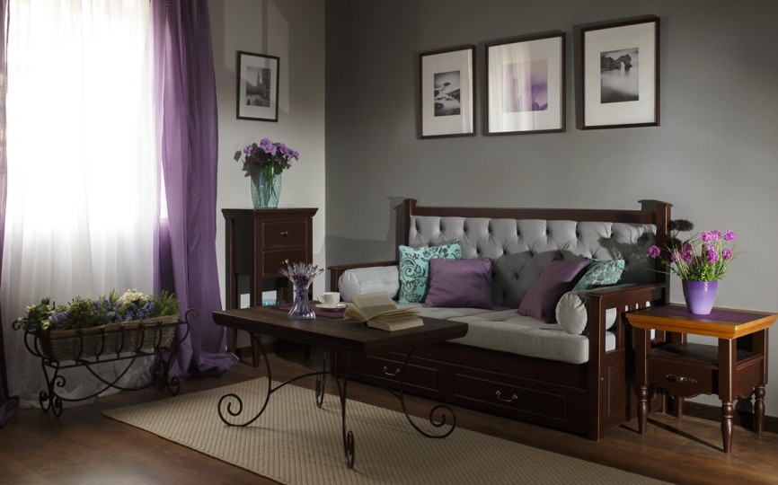 Тумба узкая Бьёрт с открытой полкой 1-44