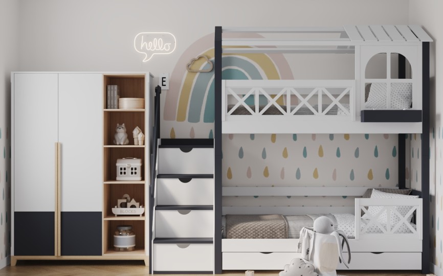 Детская комната Альпина для двоих детей