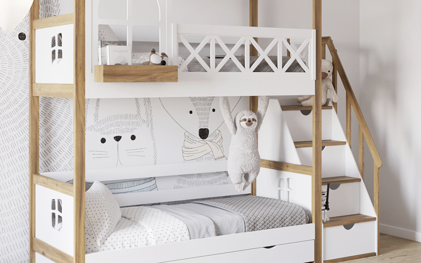 Детская комната Альпина для двоих детей