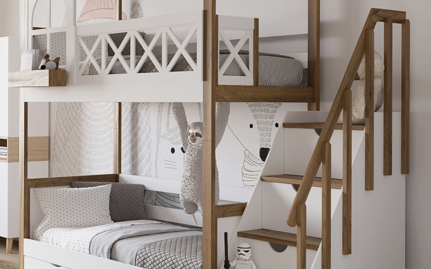 Детская комната Альпина для двоих детей