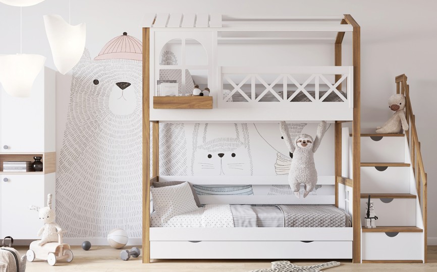 Детская комната Альпина для двоих детей