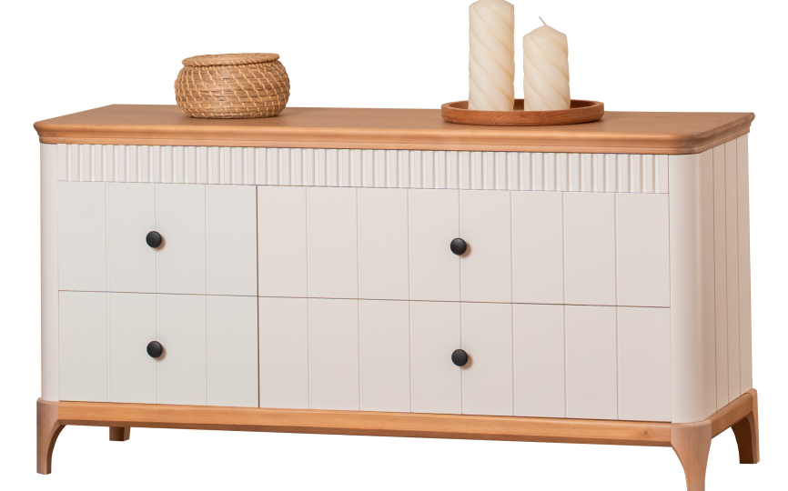 Тумба ТВ Грета №1, 2+2 ящика