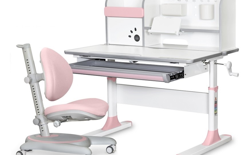 Комплект парта Edmonton Multicolor + кресло Ortoback (BD-610 + Y-508)