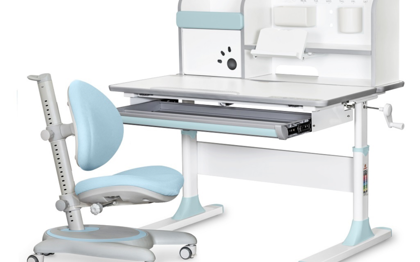 Комплект парта Edmonton Multicolor + кресло Ortoback (BD-610 + Y-508)