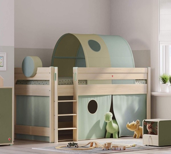 Кровать чердак Montes Natural (90x200см)