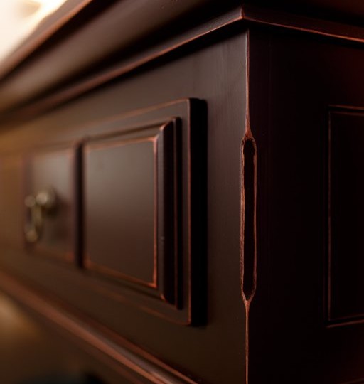 Тумба широкая Бьёрт с открытой полкой 1-45