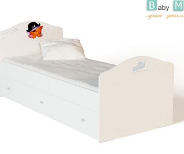 Кровать классик "Pirates" для девочки Кровать классик "Pirates" для девочки