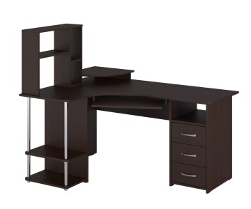 Стол компьютерный С-237+СЕ237 венге Стол компьютерный С-237+СЕ237 венге