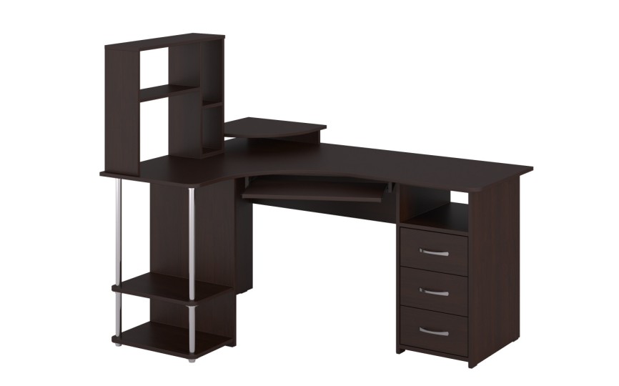 Стол компьютерный С-237+СЕ237 венге