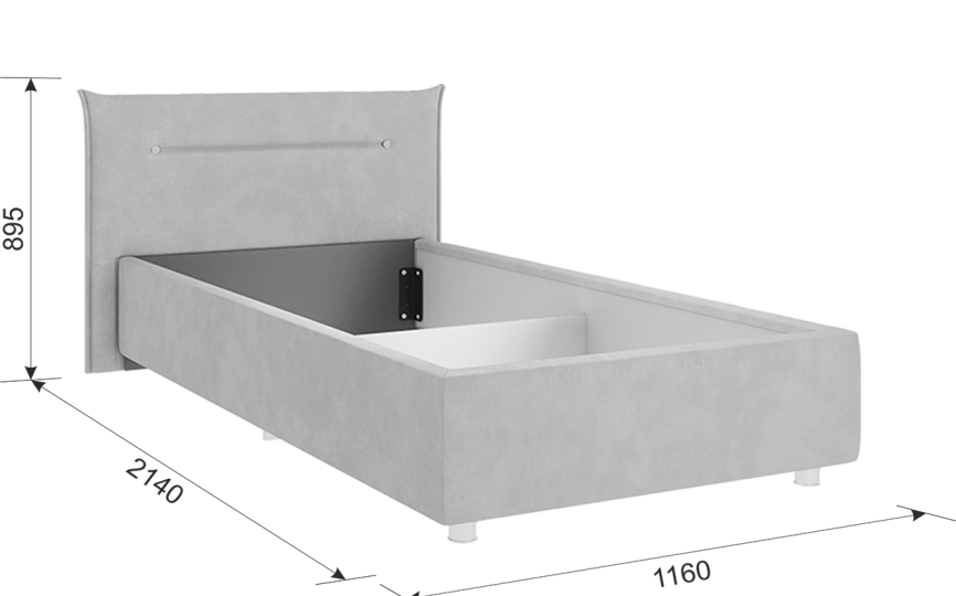 Кровать с подъемным механизмом Альба