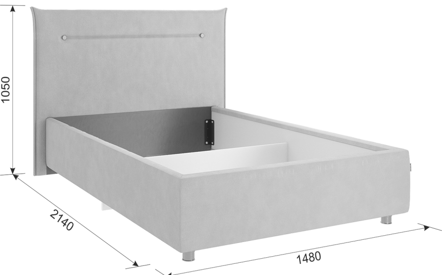 Кровать с подъемным механизмом Альба