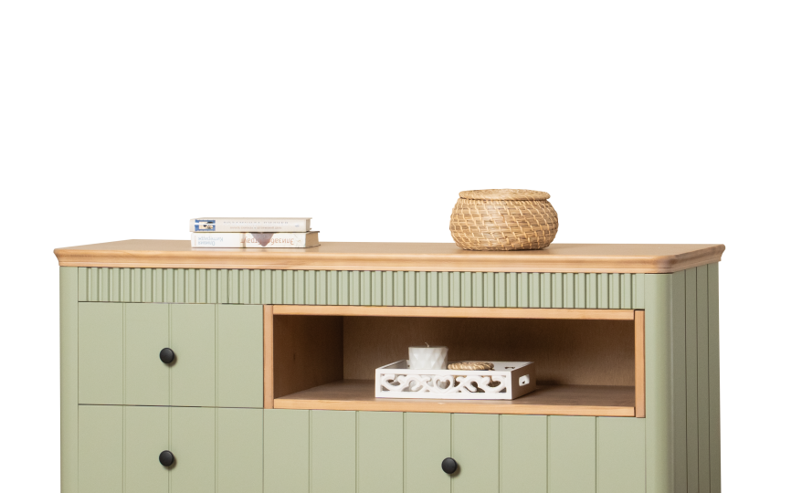 Тумба ТВ Грета №3, три ящика и ниша Тумба ТВ Грета №3, три ящика и ниша