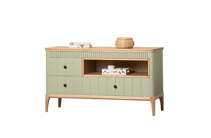 Тумба ТВ Грета №3, три ящика и ниша Тумба ТВ Грета №3, три ящика и ниша