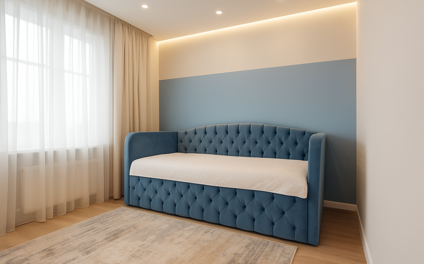 Кровать диван Улыбка