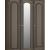 Шкаф трехстворчатый с зеркалом Элизабет ЭМ-18  Орех Темный (ЭМ-18)