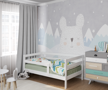 Кровать софа Эко Балу с низким бортиком