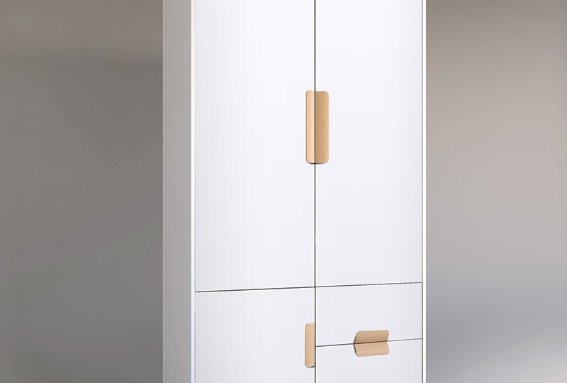 Шкаф 2-дверный "КВАДРО-Лайт"