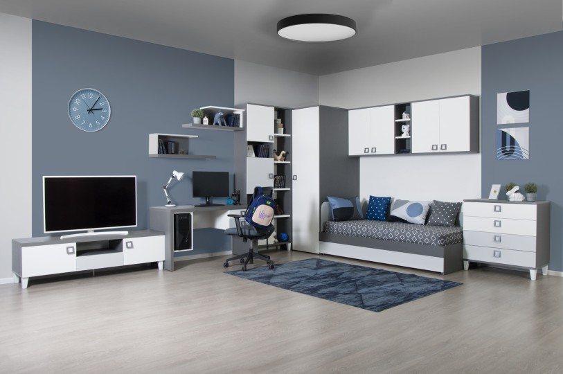 Шкаф угловой левый Вектра ШУ