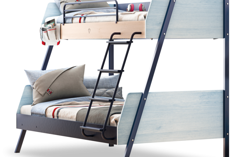 Кровать двухъярусная Trio широкая