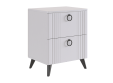 Тумба прикроватная 2 Ева с двумя ящиками