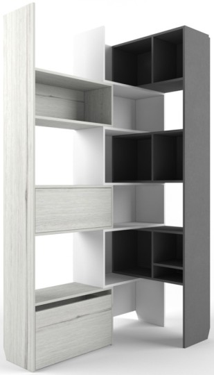 Стеллаж-трансформер «Ньютон Грэй»