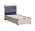 Кровать с подъемным механизмом Trio Line широкая