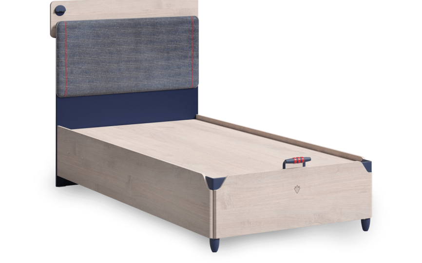 Кровать с подъемным механизмом Trio Line широкая