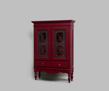 Сервант двухдверный Бьёрт на высоких ножках 1-48