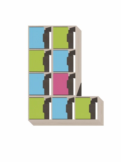 Система для хранения трехсекционная (13/69СВх3шт + 13/70СВх3шт) Фанки Кидз. Система для хранения трехсекционная (13/69СВх3шт + 13/70СВх3шт) Фанки Кидз.