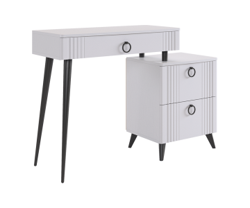 Туалетный стол Ева с тумбой